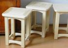 How to make a wooden stool with your own hands