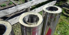 Installation of stainless chimneys: step by step instructions