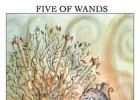 The meaning of the five wands in the tarot