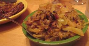 Stewed sauerkraut is the key to good health