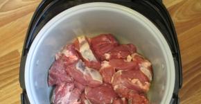 Lamb with potatoes in a slow cooker Lamb in a slow cooker recipe with potatoes