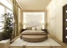 Beige curtains in the living room interior - an elegant window decoration for any style