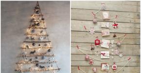 What can you make your own Christmas tree from?