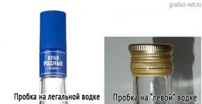 How to distinguish fake vodka from real one