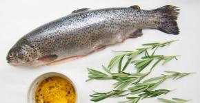 Trout in the oven recipes with photos