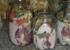 How to dry-salt lard in a jar - making preparations for the winter!