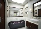 The choice of tiles in the process of designing a small bathroom