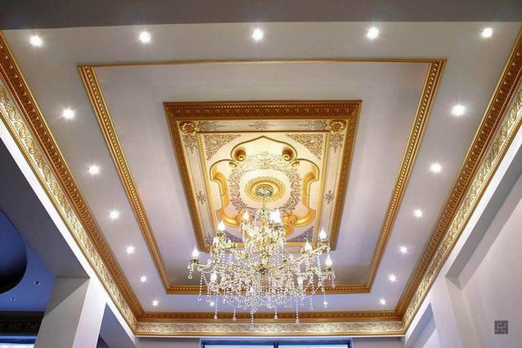 Ceiling decoration (41 photos): design options in the attic, in the frame house and city apartment, decoration elements