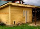 How to build a warm wooden shed with your own hands from timber and boards?